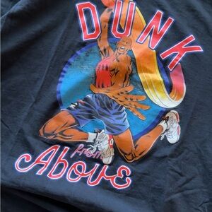 Jordan Black Tee with Colorful Graphic